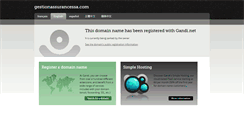 Desktop Screenshot of gestionassurancessa.com